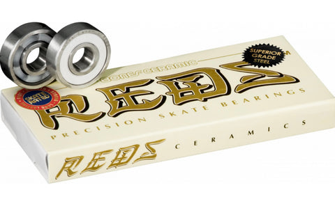 BONES CERAMIC REDS Skateboard Bearings