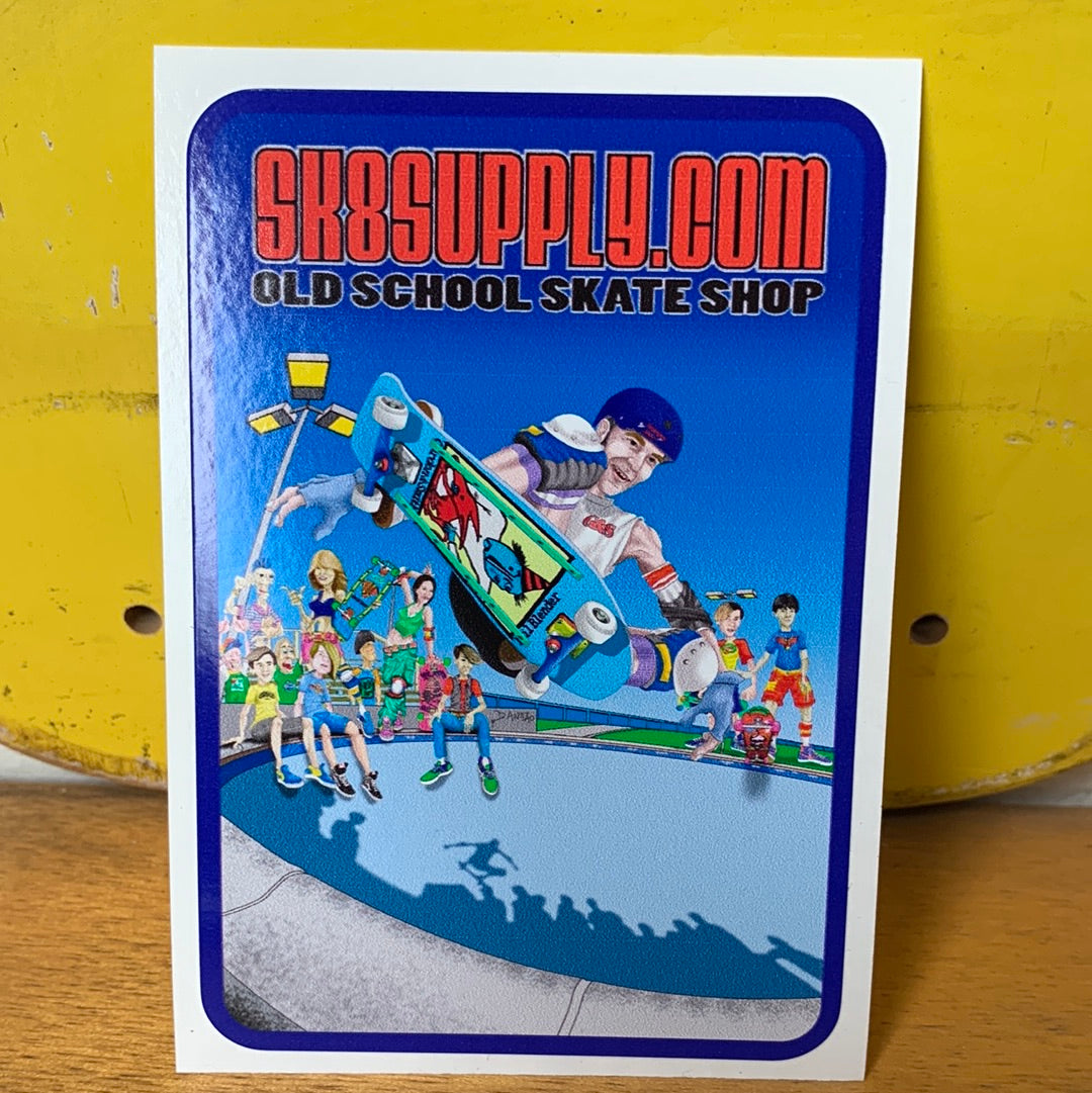 SK8supply Neil Blender Frontside Ollie Shop Sticker