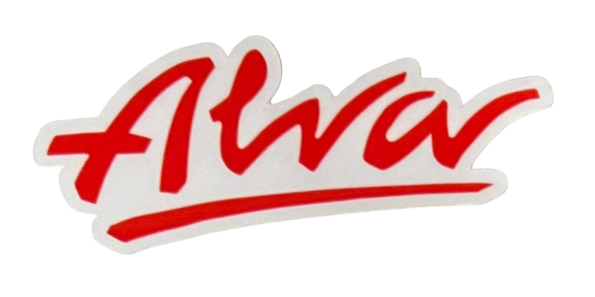 スケートボード Alva Vtg Skateboard Sticker ALVA Classic Logo Skateboard Sticker – SK8supply.com