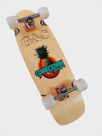 G&S Pine Design Reissue Skateboard - COMPLETE - WHITE WHEELS