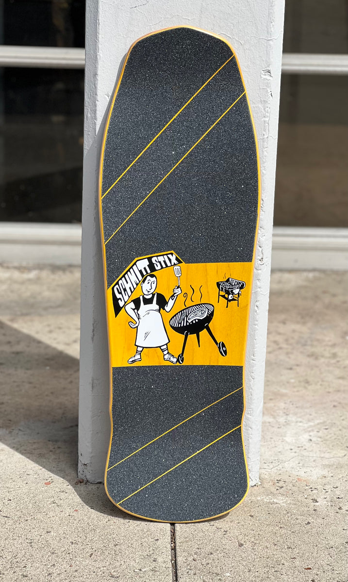 11" Wide Black Custom Skateboard Grip job