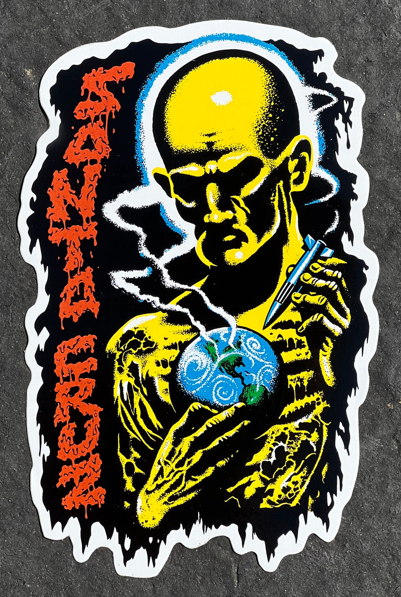 Santa Cruz Jeff Kendall End of the World Skateboard Sticker
