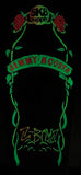 GLOW IN DARK SK8supply Jimmy Acosta Skateboard Deck - NATURAL