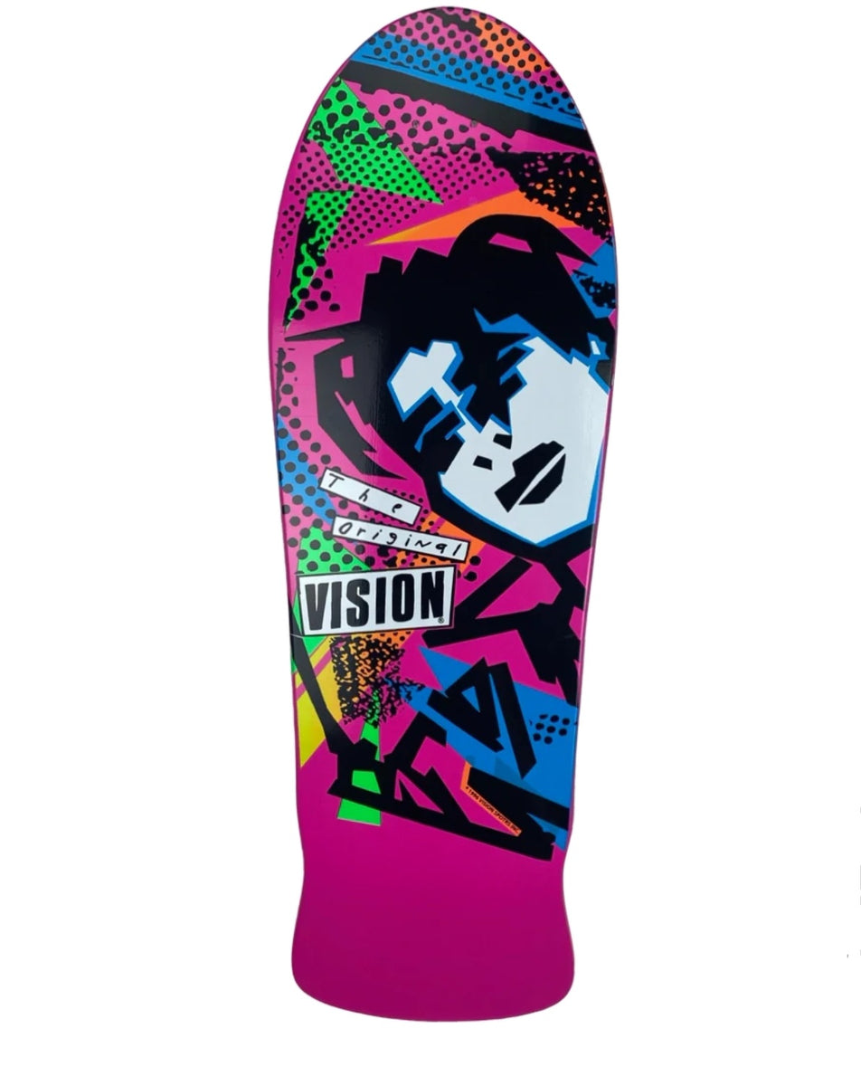 VISION GONZ Reissue Skateboard Deck - NEW HOT PINK – SK8supply.com