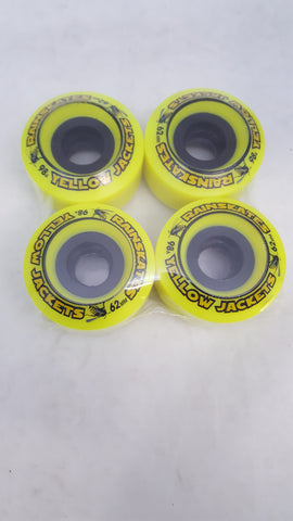 Rainskates Double Conical Yellow Jackets  62mm 98A