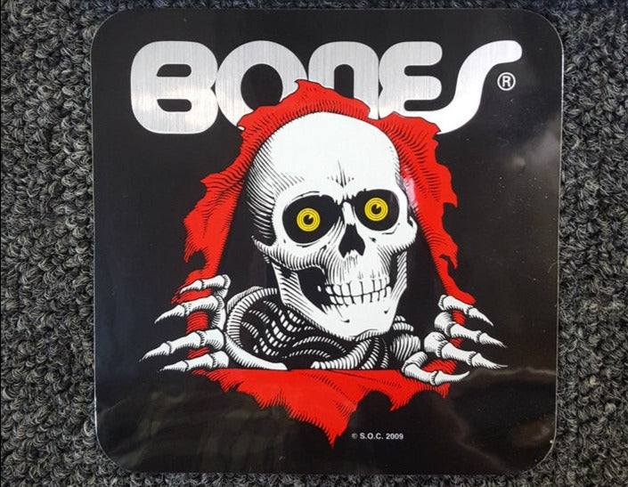 Powell Peralta Bones Riper sticker BLACK – SK8supply.com