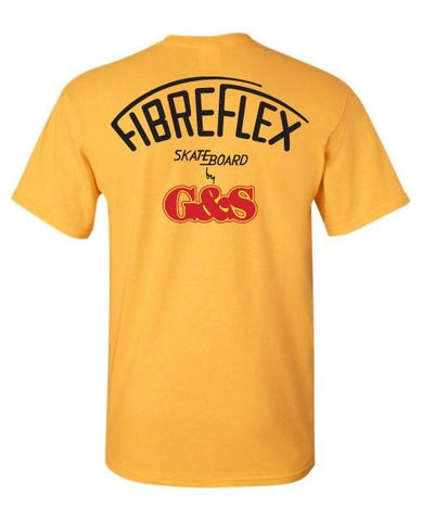 G&S Gordon and Smith FIBREFLEX T shirt MEDIUM - GOLD
