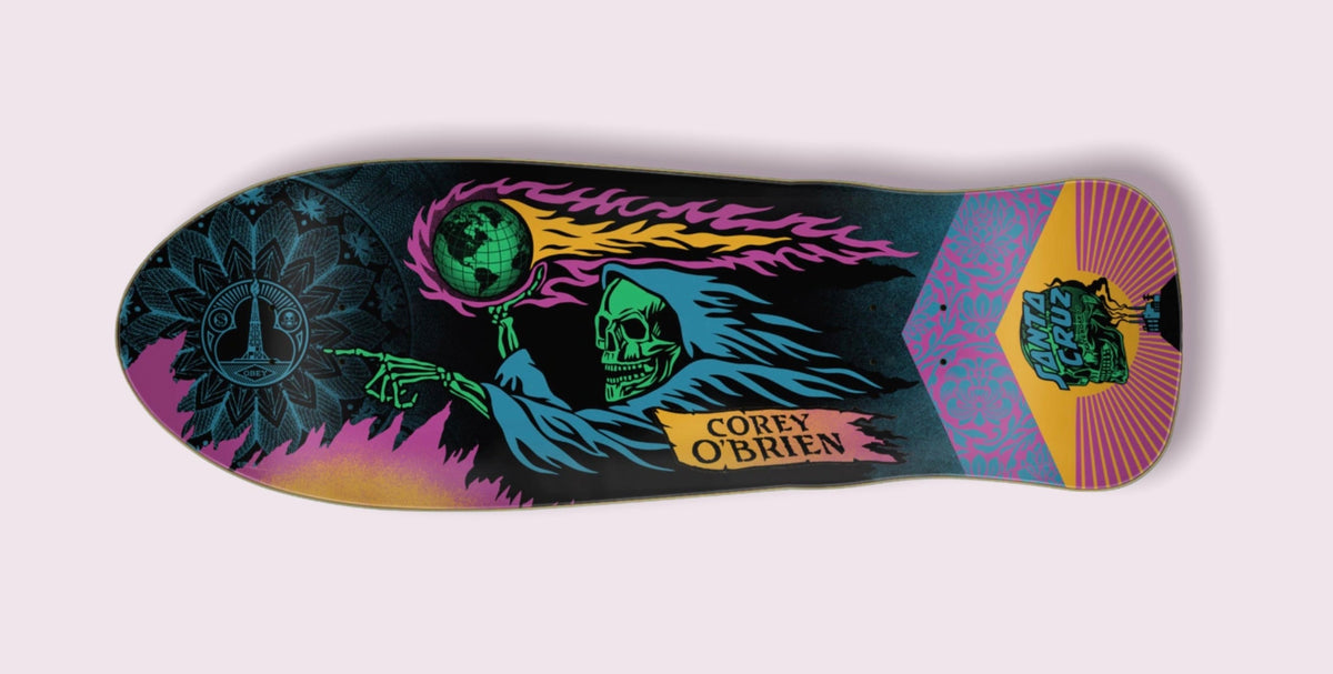 Santa Cruz Corey O'Brien REAPER Reissue Skateboard Deck