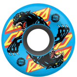 Natas 60mm Santa Cruz SlimeBalls Skateboard Wheels - BLUE