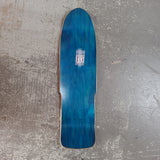 Sale - Down South BOWL-A-RITA Skateboard deck - TEAL BLUE STAIN