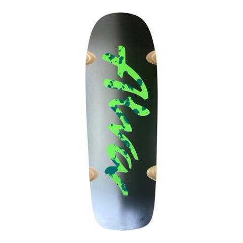 ALVA  Double Diamond Pool Crusher Skateboard Deck Green w/ Jade Splatter