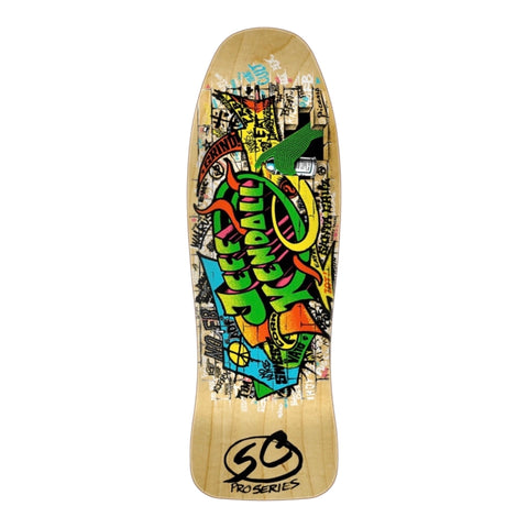 Santa Cruz Jeff Kendall Graffiti reissue Skateboard Deck
