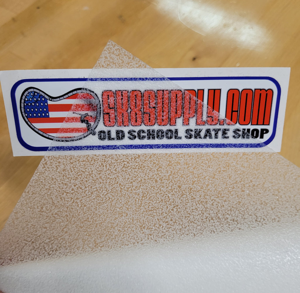 11" wide Clear Skateboard Grip Tape