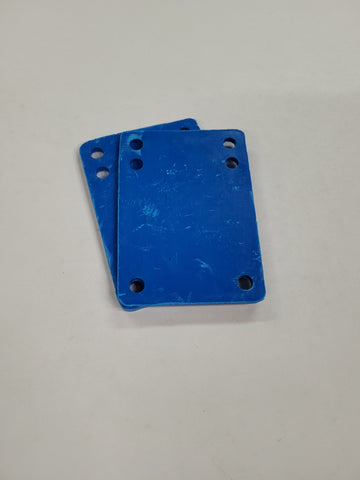 1/8" Soft Rubber Riser Pads - BLUE