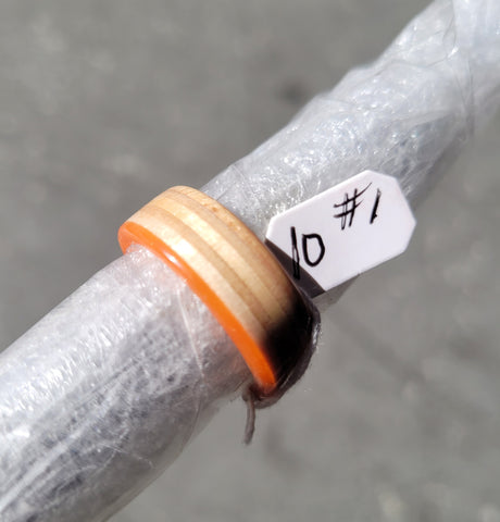 Recycled Bo-Tuff Skateboard Ring SIZE 10 (#1)