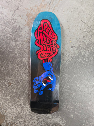 Santa Cruz skateboard SCREAMING HAND SPEED WHEELS - BLUE FADE