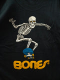 Powell Peralta Skateboard Skeleton 2 Shirt - BLACK - LG