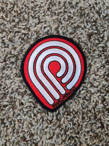 Vintage 1987 Powell Peralta Logo Patch - RED PPP