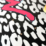 ALVA  1979 LEOPARD - SILVER/BLACK/METALLIC MAGENTA Skateboard Deck