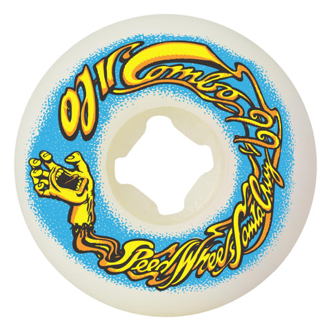 (99a) OJ II Combos skateboard wheels 60mm 99a - WHITE