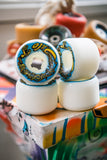 (99a) OJ II Combos skateboard wheels 60mm 99a - WHITE