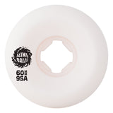 60mm Death of Dull Vomits White 95a Slime Balls Skateboard Wheels