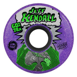 60mm Kendall End of the World Reissue OG Slime Purple 78a Slime Balls Skateboard Wheels