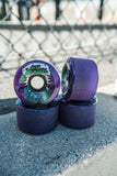 60mm Kendall End of the World Reissue OG Slime Purple 78a Slime Balls Skateboard Wheels
