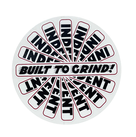 Independent Built To Grind Skateboard Trucks Sticker