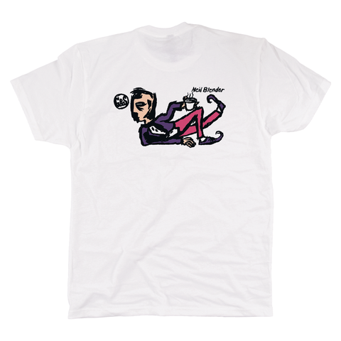 G&S Neil Blender Coffee Break T-Shirt - White