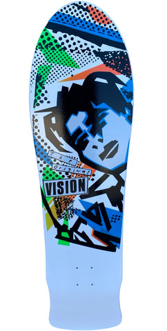 NEW 36” Long Vision Mark GONZ Skateboard Deck - WHITE