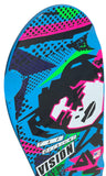 VISION GONZ reissue Skateboard Deck - BLUE DIP / PINK EYES