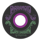 60mm Black Sabbath Paranoid Super Juice Black 78a OJ wheels