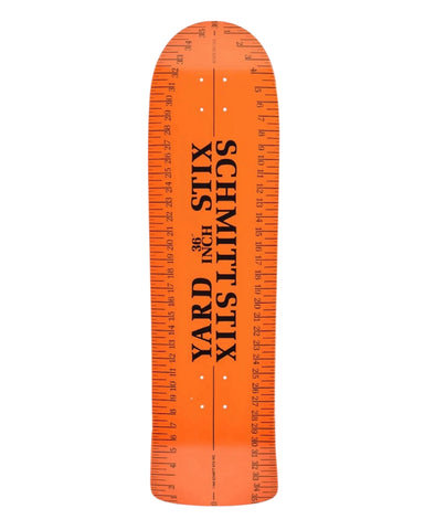 Schmitt Stix Yard Stick 36" Skateboard ORANGE
