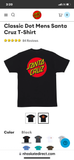 XXL Santa Cruz Classic Dot T Shirt