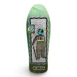 G&S Street Chomp 2 OG shape reissue skateboard deck - GREEN