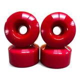 60mm SKATERBUILT Duane Peters 99a wheels -Cherry Red