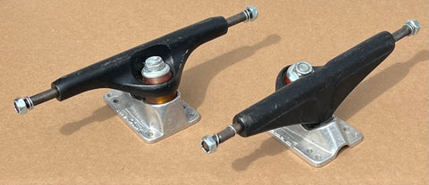 Rare Black Tracker 161 9" Six Track Skateboard Trucks