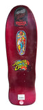 Santa Cruz X Stranger Things MAX Claus Clock Skateboard GLOW Deck