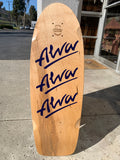 ALVA Tri Logo reissue Skateboard Navy Blue