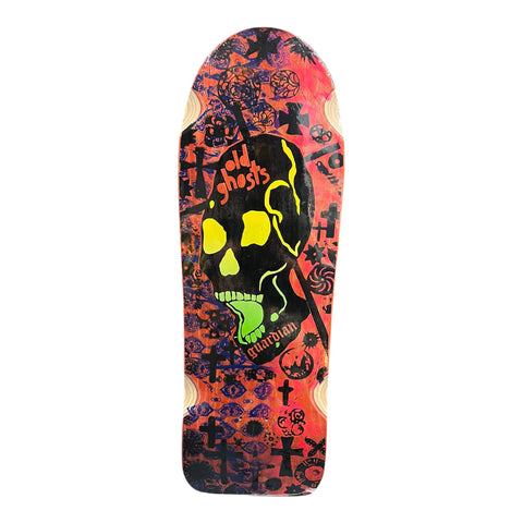 Vision OLD GHOST Guardian reissue skateboard deck - Red Stain