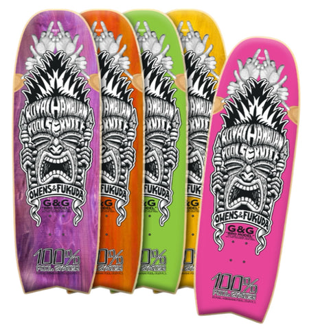 *Pre-Order SMA Royal Hawaiian Pool Service Skateboard Deck FEB