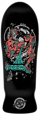 Santa Cruz Rob Roskopp 4 Skateboard Deck - BLACK