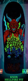 Santa Cruz X Stranger Things ‘HellFire’ Knox Skateboard GLOW Deck