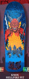 Santa Cruz X Stranger Things ‘HellFire’ Knox Skateboard GLOW Deck