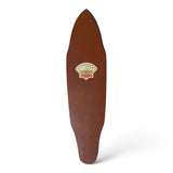 G&S FibreFlex 26” PRO Slalom Skateboard Deck BROWN
