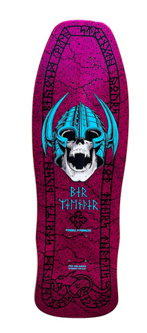 Powell Peralta Per Welinder Nordic Skull Pink Foil Skateboard