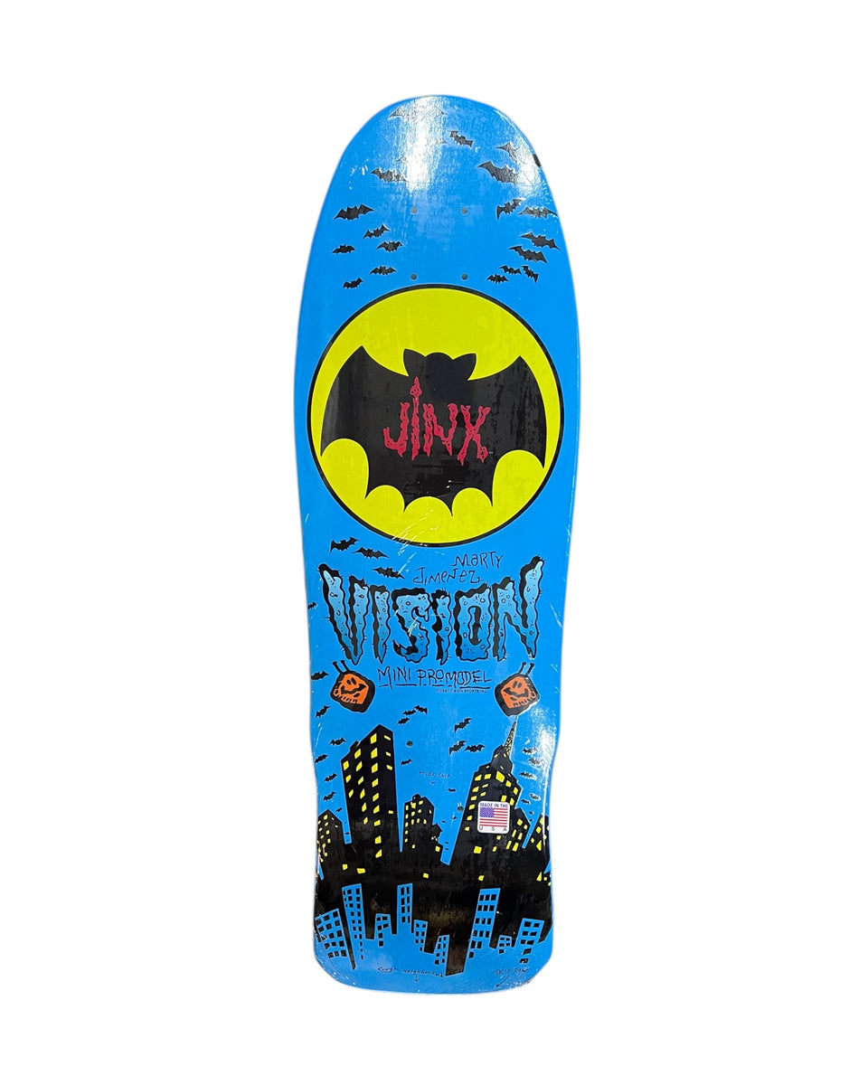 Vision Jinx Mini Reissue Skateboard Deck- 9.5X29.5 - Blue Dip ...