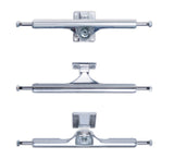 13” Axle Slappy Skateboard Trucks Hollow King Pin - SILVER
