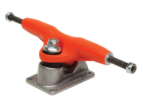 Orange Gullwing PRO 9” Skateboard Trucks with Silver Plates